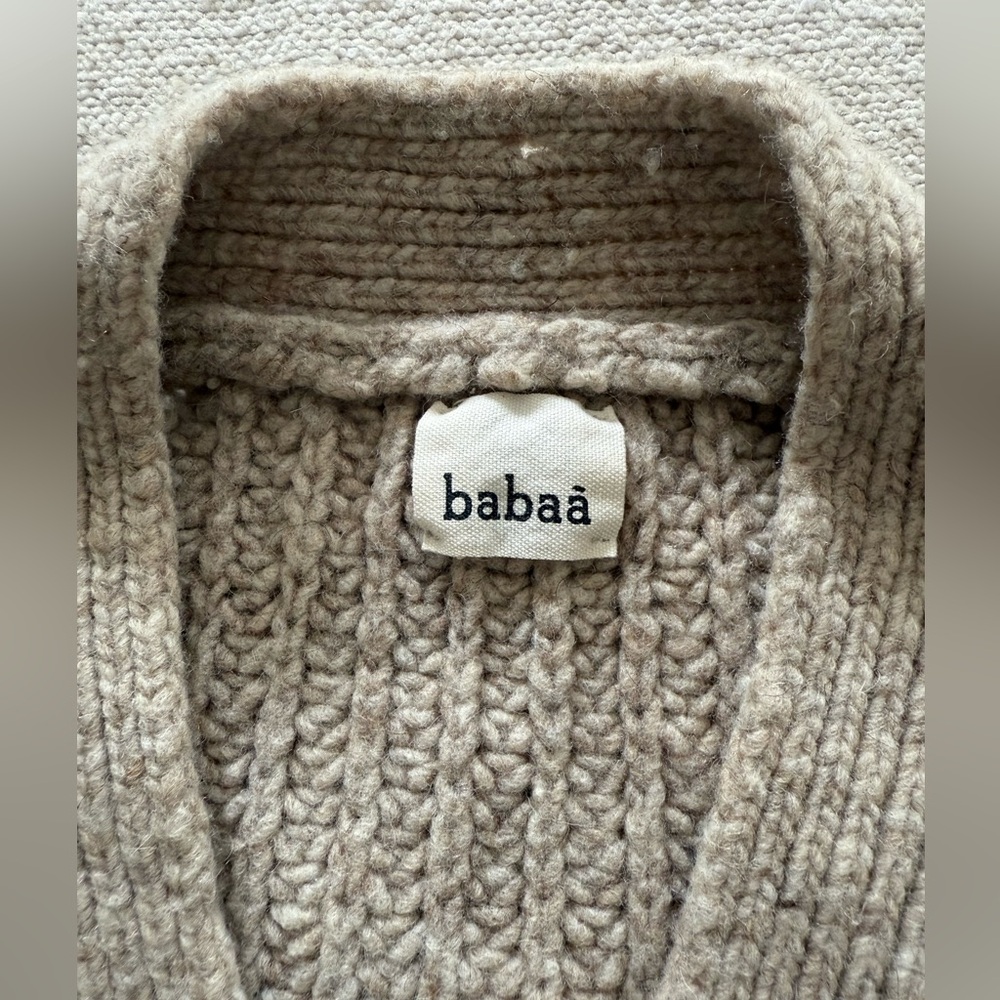 babaã | Cardigan no19 | Mist | EUC - Picture 9 of 11